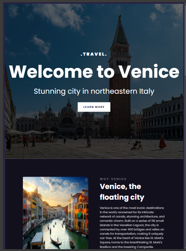 Travel-blog preview